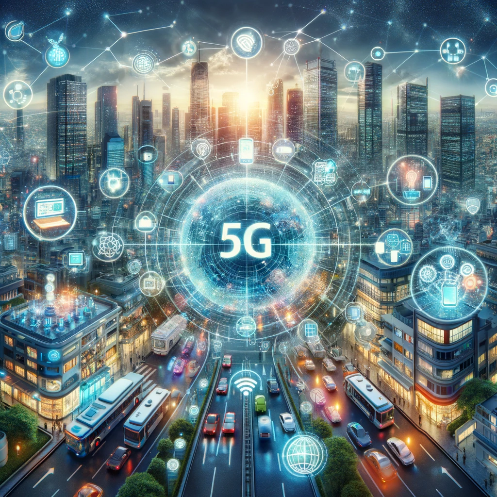 how does 5g technology enhance the internet of things A representation of 5g technology